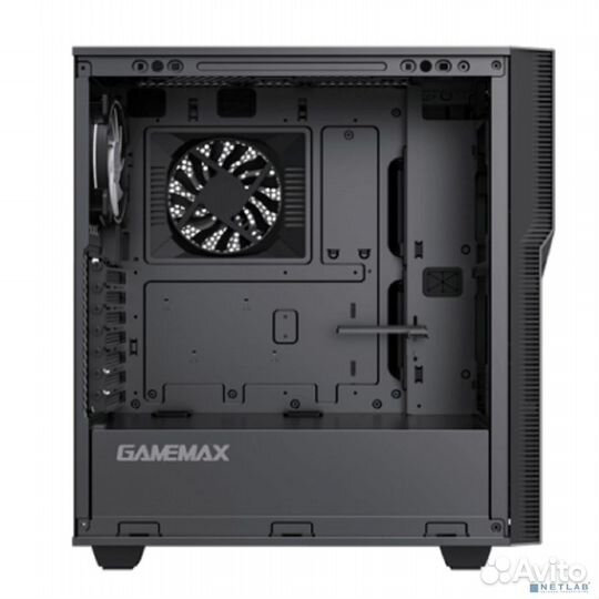 Gamemax Корпус zorro black без бп (Midi Tower, Черный., 1*USB3.0, 1*USB Type-C, COC fan)