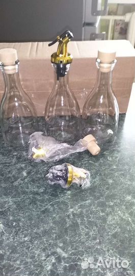 Набор бутылочек для масла/уксуса и т.д