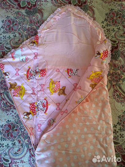 Конверт на выписку для девочки