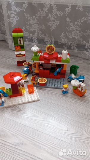 Lego duplo пиццерия и детский сад