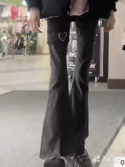 Джинсы клеш у2к