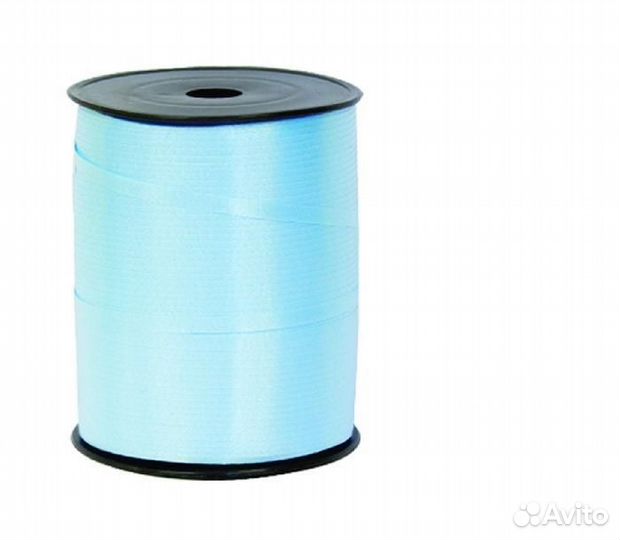 Лента в бобинах голубая
