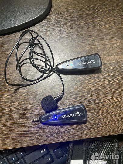 Беспроводной Петличный микрофон kimafun km-g210
