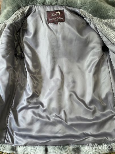 Шуба с капюшоном