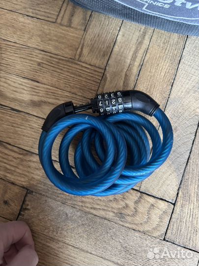 Замок трос велосипедный длинный