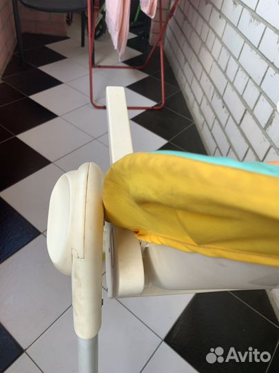 Стул для кормления chicco polly easy