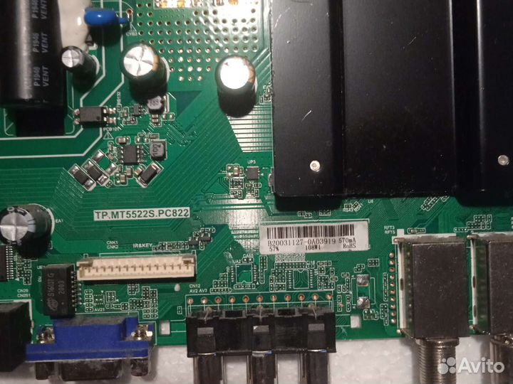 Плата аудио-видео TP.MT5522S.PC822