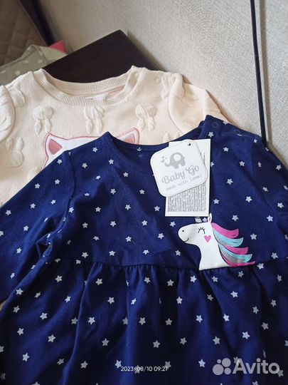 Одежда для девочки пакетом 80 86, 92