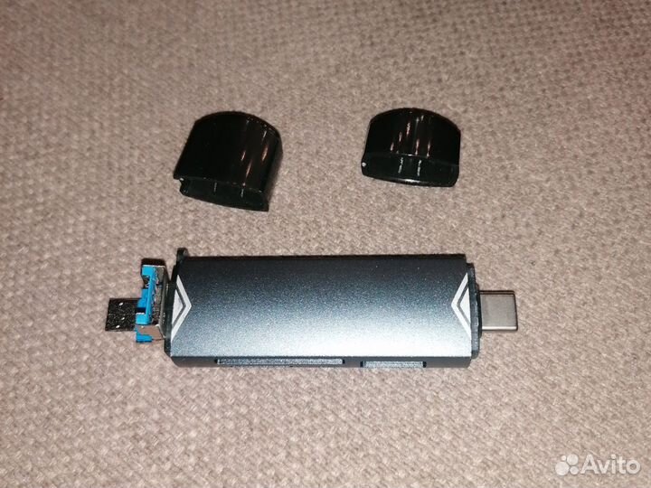 Картридер USB, SD, microSD
