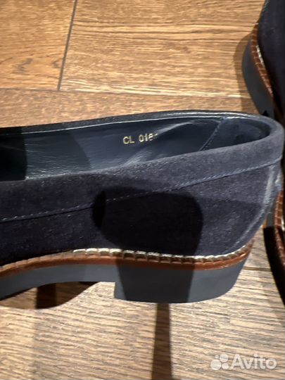 Мокасины лоферы Louis Vuitton 36 оригинал замша