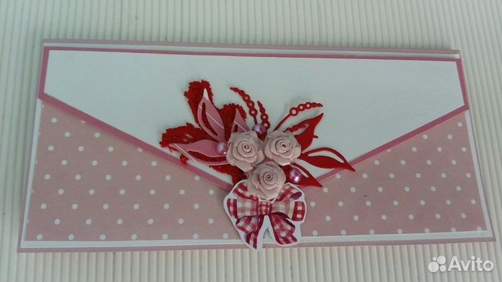 Скрапбукинг подарочные конверты для денег