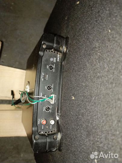 Сабвуфер и усилитель