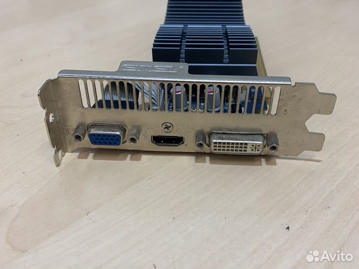 Видеокарта asus geforce EN210 silent/DI/512MD2(LP)