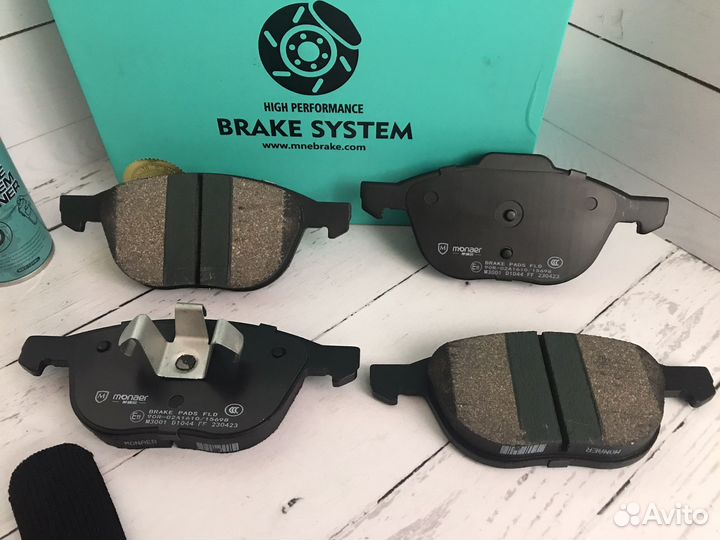 Керамические тормозные колодки Ford focus 2-3