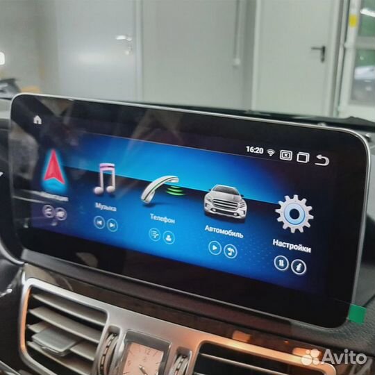Монитор Android Mercedes Benz C class 2011-2015