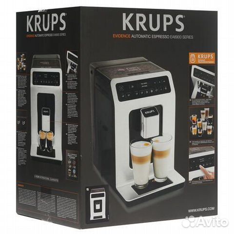 Кофемашина Krups Evidence EA891110 купить в Москве | Товары для дома и ...