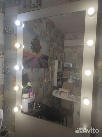 Зеркало с подсветкой бу