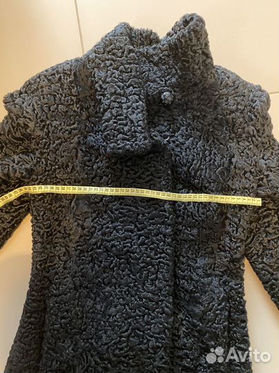 Шуба пальто каракуль