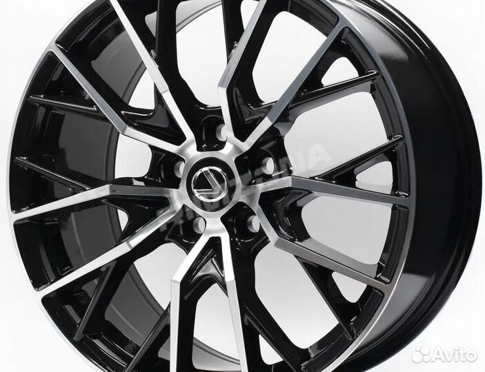 Литой диск в стиле Toyota R17 5x114.3. Большой выб