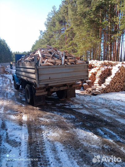 Дрова березовые колотые