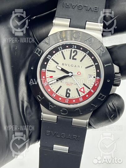 Часы Bvlgari Diagono Aluminium GMT 40mm