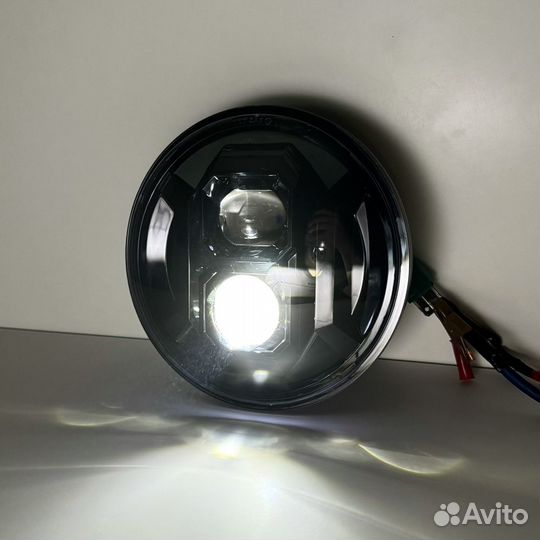 Bi LED фары Нива ваз 2121 светодиодные без дхо