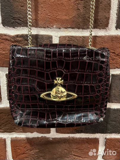 Сумка vivienne westwood crocodile Оригинал