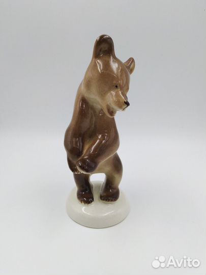 Статуэтка Медведь бурый лфз СССР