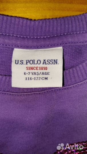 Костюм uspa polo для девочки р 116-122