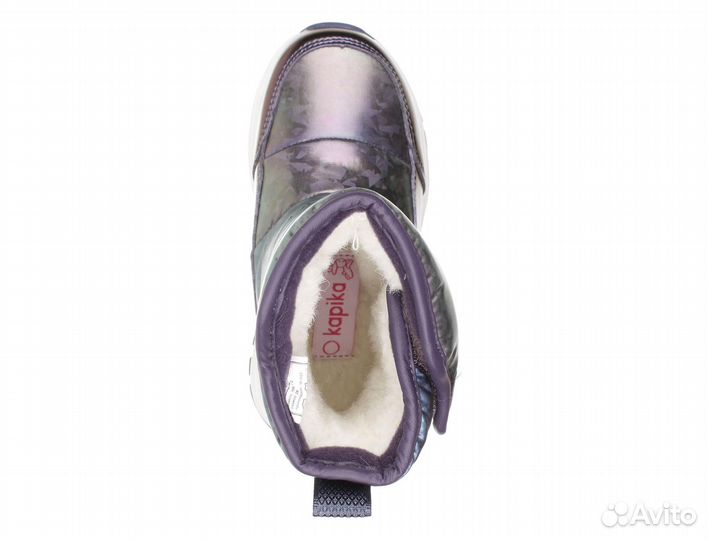 Сапоги зимние Kapika (Фиолетовый, Девочка, 28 / 19 см)