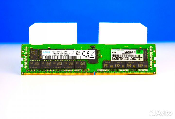 32GB DDR4 ECC samsung 2666MHz HP