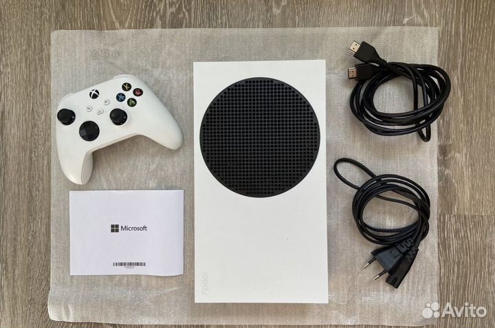 Игровая приставка xbox series s + руль аренда