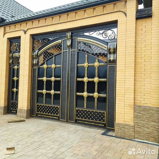Ворота металлические