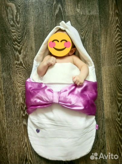 Конверт на выписку для девочки