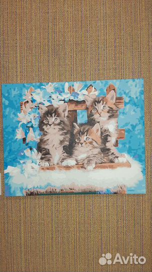 Нарисованная картина по номерам 40 50