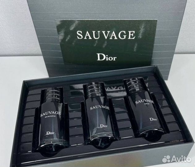 Dior sauvage 3/30 мл.Оригинальный