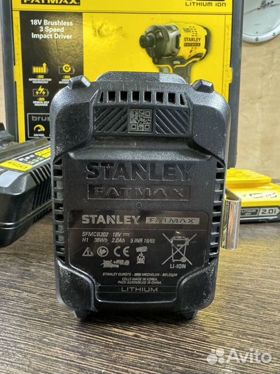 Шуруповерт импакт Stanley fatmax 20V