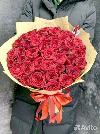 Букет из 51 розы