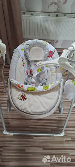 Электронные качели шезлонг