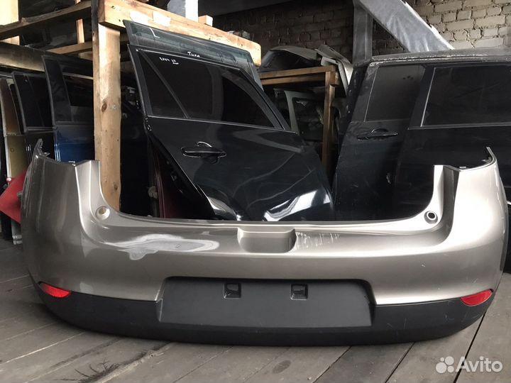 Бампер задний Renault Megane 3 хэтчбек в сборе