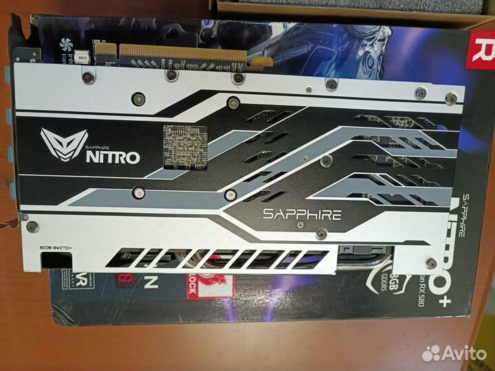 Видеокарта Sapphire rx 580 Nitro 8gb