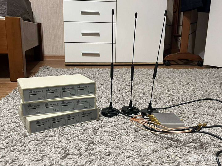 Kts 4 gsm gate 4-х канальный шлюз