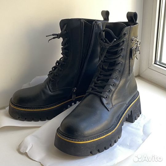 Ботинки зимние с подкладкой женские la vida