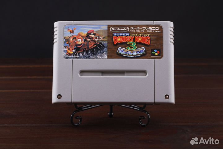 SFC snes Donkey Kong Country 3 Лицензия