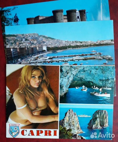 Открытки, Италия, 59 шт, 1976 г., цена за все