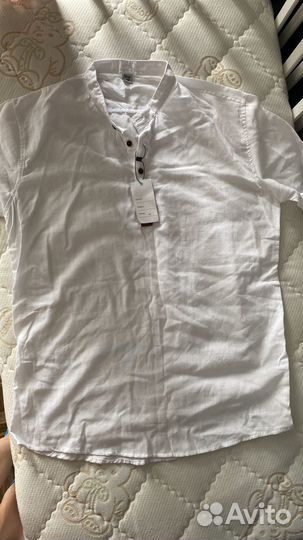 Мужская рубашка белая