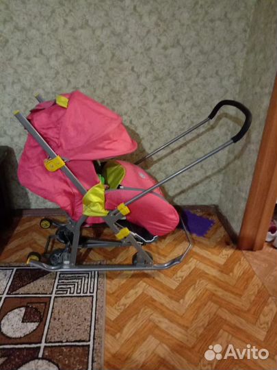 Санки-коляска