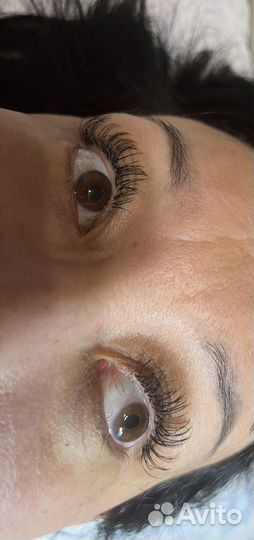 Наращивание ресниц модель