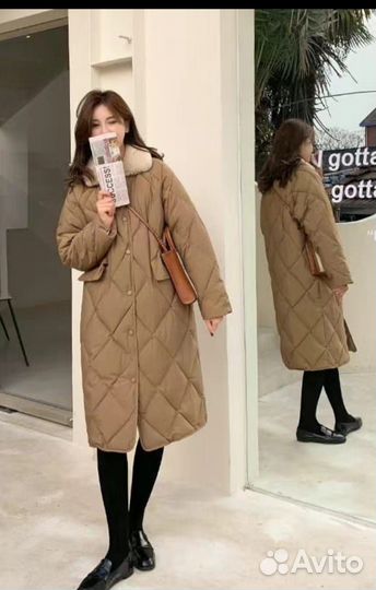 Пуховик зимний женский