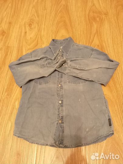 Рубашка джинсовка